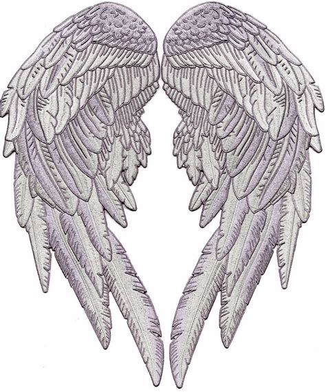 la angels patch|embroidered angel wing patches.